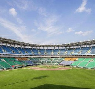 Größe Kundengebundener UVbeständiger Sport-Feld-Grün-dauerhafter künstlicher Rasen-Baseball-Stadien