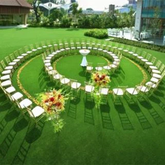 Niedriger Preis 45mm, der Gras-starken künstlichen Rasen-Teppich-Innenim freien landschaftlich gestaltet